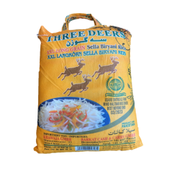 Three Deers Sella Biryani Reis 1Kg